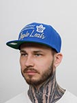 Бейсболка MITCHELL NESS арт. 6HSSLD21213-TMLBLUE Toronto Maple Leafs NHL (синий)
